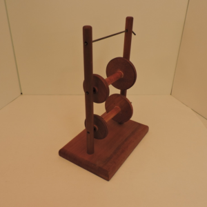 3-Station Vertical Hardwood Lazy Kate (Includes 2 Bobbins)