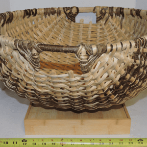 Vintage Appalachian Ribbed Melon Basket