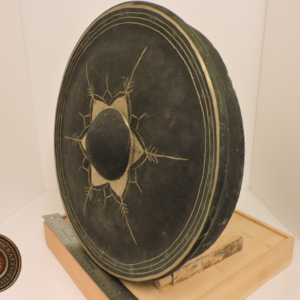 Vintage Hmong Tribal Bronze Shaman Gong
