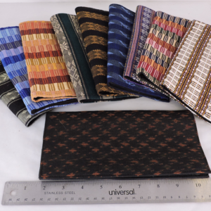 Vintage Thai Village Weaver Hand-Loomed Travel Wallet - Choose Your Pattern